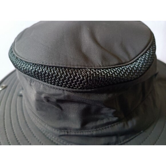 Tilley Airflo Classic Sun Hat Size 7 7/8 LTM3 Outdoor Black Vented - Picture 5 of 8